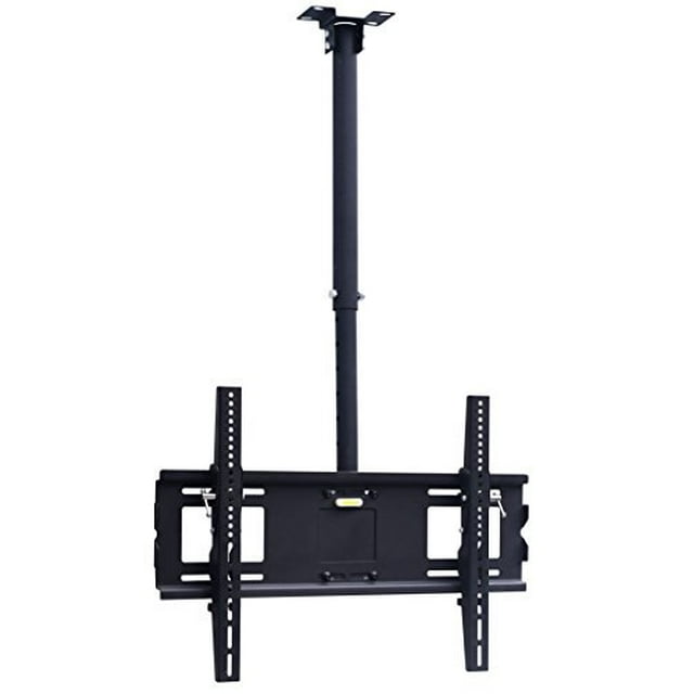 DURAMEX (TM) LCD LED PLASMA TV SMALL TILT CEILING WALL MOUNT, SCREEN BRACKET with Adjustable Height,