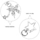 thumbnail image 3 of BESTYASH 4Ud Charm Llavero Para Llaves Y Con, 3 of 8
