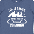 thumbnail image 4 of Inktastic Rock Climbing Mountains Boys or Girls Baby T-Shirt, 4 of 5
