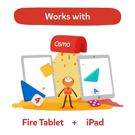 Osmo - Pizza Co. Game - Ages 5-12 - Communication Skills & Math - For iPad or Fire Tablet (Osmo Base Required)