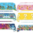 thumbnail image 1 of Mantel de Super Mario, decoración de cumpleaños de Mario Bros, mantel desechable impermeable, suministros para fiestas, regalos para baby shower, decoración, 1 of 5