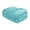 Aqua, variant on Gracie Mills Wilmer Oversized Microlight Plush Blanket GRACE-5036 Ultra Soft