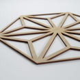 thumbnail image 5 of Ekena Millwork 15 3/8"W x 17 3/4"H x 1/4"T Medium Hampton Decorative Fretwork Wood Wall Panels, Hickory, 5 of 18