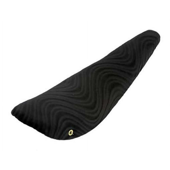 20" Banana Saddle Velour Black.bicycle part, lowrider bike seat, lowrider bicycle seat, chopper bike seat, lowrider part