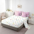 thumbnail image 5 of Feelyou Cute Cherry Fruit Twin Bedding Sets 7-Piece, Boy Girl Bedding Comforter Set, 5 of 8