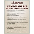 Huckleberry Pie, Frozen in Reusable 9Inch Deep Dish Pie Pan