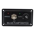 thumbnail image 4 of Panel de interruptores de modificación de automóviles y embarcaciones de 12 V 5 A con llave agitadora y panel de interruptores de luz indicadora MANUAL-APAGADO-AUT, 4 of 4