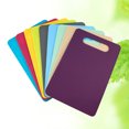 thumbnail image 3 of Kitchen Plastic Non Slip Cutting Board Chopping Block 1 Set Random Color, 3 of 10