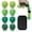 Green, variant on 8PCS Silicone Magnetic Balls Fidget Toys for Adults Teens, Stress Relief Sensory Toy for Autism ADHD Anxiety, Office Desk Fun Textures Gadgets, Stocking Stuffers Gift for Women Men Teen,Blue