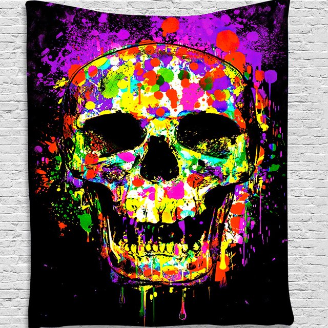 Honganda Tapisserie Suspendue Rectangulaire à Usages Multiples Impression Fond Mural