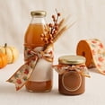 thumbnail image 4 of Thanksgiving Wired Edge Ribbon, 2.5 Inch x 5 Yards, Pumpkin and Maple Leaf Fall Design for Wreath, Bows, and Seasonal Farmhouse Decor, 4 of 6