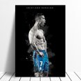 thumbnail image 2 of Cuadro Decorativo Cristiano Ronaldo Canvas Listo Para Colgar 60x90cm Jungle Art Impresion Tela Arte, 2 of 6