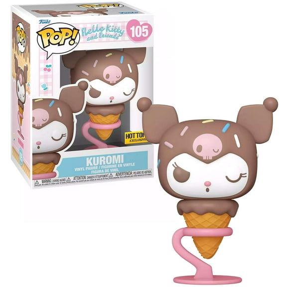 Funko POP! Hello Kitty and Friends #105 - Kuromi as Ice Cream Cone w/ Protector