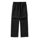 thumbnail image 2 of Pantalones largos para hombre, estilo casual, con cintura elástica y bolsillos, a la moda para exteriores, 2 of 5