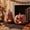 Brown, variant on 2PCS Fall Decor Halloween Decorations Terracotta Pumpkin Decoration Handmade Clay Pumpkin Jack-o-Lantern Halloween Tealight Holder Rustic Farmhouse Fall Home Decor for Table