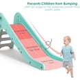thumbnail image 6 of Arlopu Plastic Toddlers First Slide, Sturdy Kids Slide Play Climber with Basketball Hoop Indoor Outdoor Toy for Kids 2-6 Years, 6 of 12