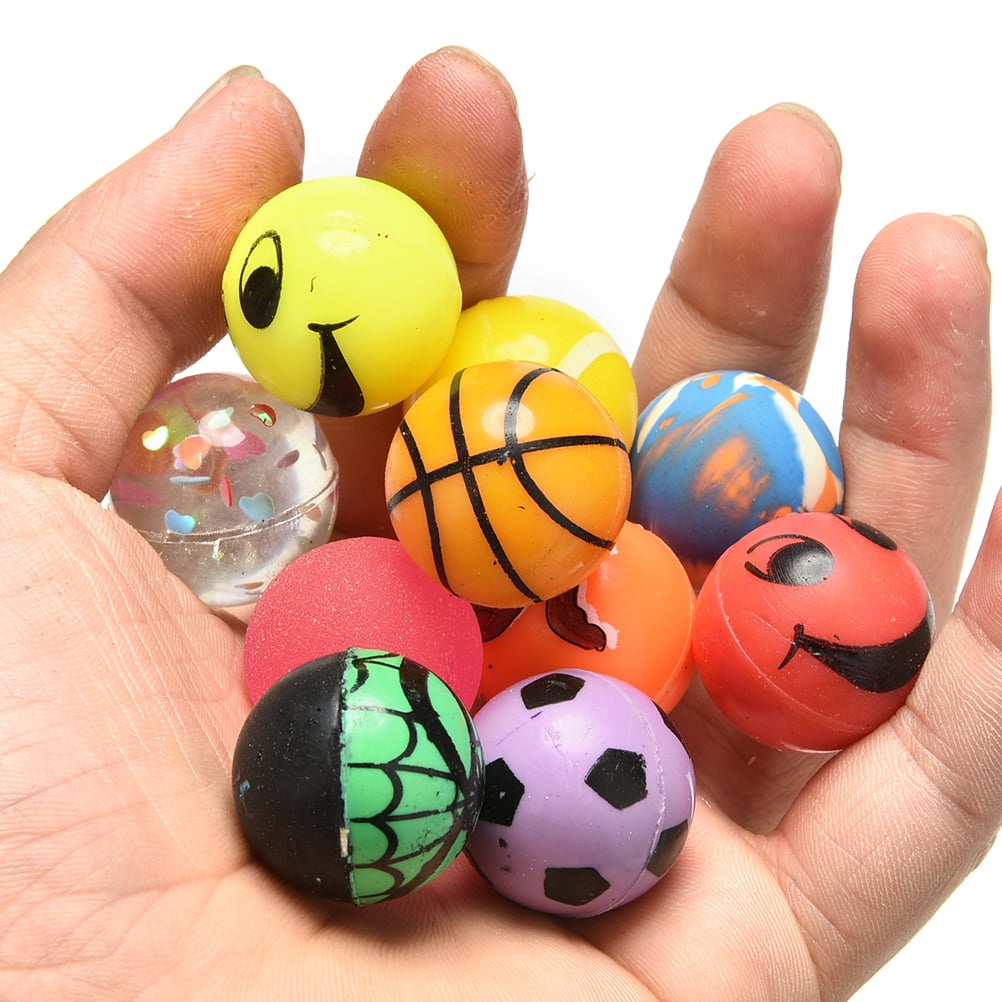 Bouncy Jet Balls 27mm Kids Party Bag Fillers Childrens Pinata Toys Boys Girls 10 for sale online 