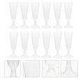 thumbnail image 2 of MasteelfCA 12 Pcs Gobelets Jetables Gobelets de Fête Gobelets en Plastique (Transparent), 2 of 8