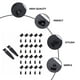 thumbnail image 2 of 20 pares de fundas protectoras antipolvo tipo C Tapones protectores de tapones para auriculares, 2 of 5
