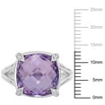thumbnail image 2 of Everly Women's Amethyst and Topaz Sterling Silver Ring, 2 of 8