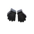thumbnail image 3 of Qarigey 1 par de guantes para niños a prueba de congelación, cubierta de dedo pequeña gruesa y delicada, accesorio de ropa, cubiertas de mano, gris guantes y mitones Negro, 3 of 6