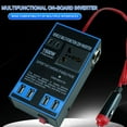 thumbnail image 5 of 1500W Car Power Inverter with 2 AC Outlets 4 USB Ports Fast Charging for Laptops CPAP Truck RV Travel Home Use 12V to 110V Converter with Overload Protection Heavy Duty Power Adapter, 5 of 6