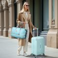 thumbnail image 2 of Gynky Luggage Sets 3 Piece with Duffel Bag 20 in Carry on Luggage Set Hardshell ABS Suitcase with 360° Spinner Wheels for Women Men, Green, 2 of 7