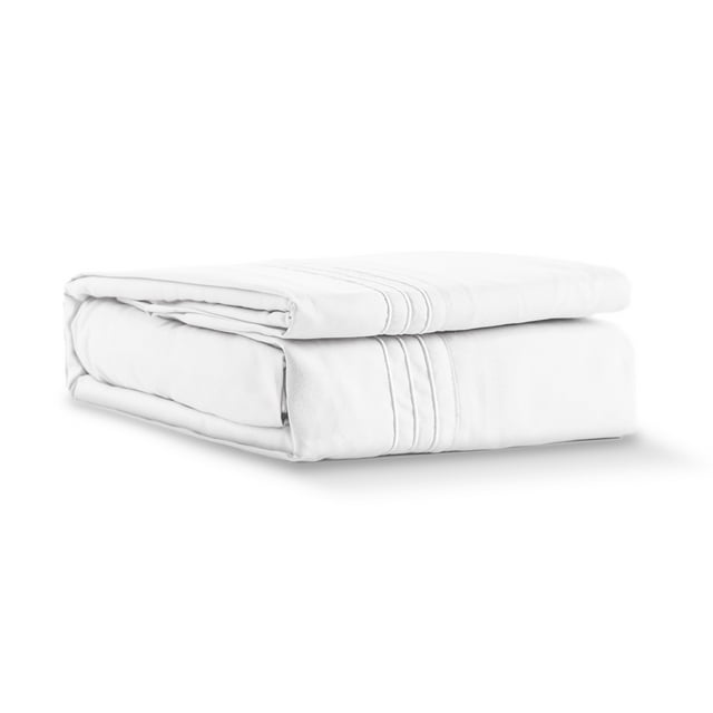 Juego de Sábanas Microfibra Luxury 1500 - Queen Size - Blanco Rebeca Luxury Touch Microfibra 1500