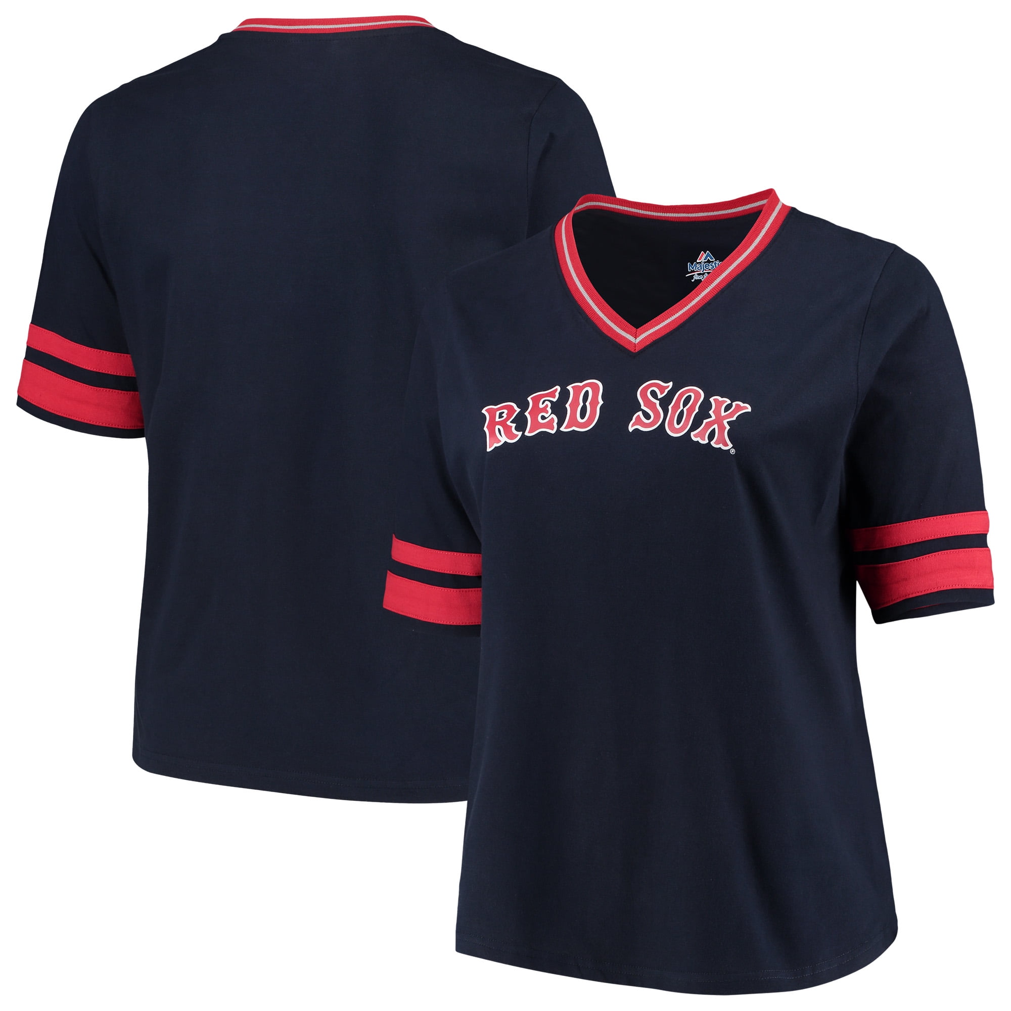 black red sox shirt