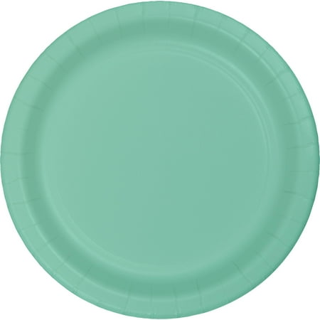 Noritake Green Plate - Creative Converting Fresh Mint Green Paper Plates, 24 ct