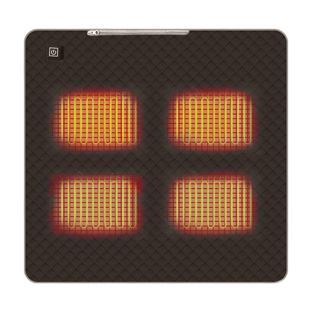 SDNall la Couverture de Bureau, Coussin Chauffant Intelligent 5v - Couverture d'Extérieur/de Bureau avec Vitesses Réglables