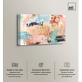 thumbnail image 2 of Doll Memories-Abstract Splashes Colorful Abstract Canvas Wall Art by Art Remedy, Gallery Wrapped, 30"x20", 2 of 7