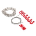 thumbnail image 3 of QIILU RC Jouet Accessoire RC Pièces Métal Remorque Crochet Chaîne de Remorquage Support de Manille pour 1/10 RC Crawler RC Pièces de Voitures Modèle, 3 of 8