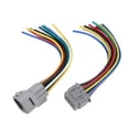thumbnail image 1 of 1 Juego 15cm Coche Macho Hembra 12 Pin Enchufe Conector Coleta Arnés, 1 of 1