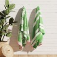 thumbnail image 6 of 100% Cotton Jacquard 2 Pack 30" x 60" Printed Beach & Pool Towels (Green/White Turtles & Stripes, 2 Pack- 30" x 60")., 6 of 6