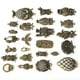 thumbnail image 3 of Accesorios de joyería de búho de bronce colgantes de animales colgantes de búhos de bricolaje para la familia para regalos de cumpleaños, 3 of 8