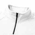 thumbnail image 7 of Fleece Pullover for Men Ghalytn Quarter Zip Raglan Sleeve Sweatshirt - Warm Casual Top for Daily Outings, 7 of 7