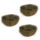 thumbnail image 1 of 3Pcs Nido artificial Pascua Mini Hilo de color Nidos de pájaros para dulces Huevos (Color aleatorio), 1 of 7