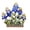 F, variant on 2D Acrylic Floral Decor With Stained Glass Design Elegant Desktop Accent For Tabletop Display And Floral-Inspired Home Decoration