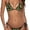 Camo Camouflage Green Black Forest, variant on Top-kevin Fashion Boxing Bikini Women Halterneck Top and Set Swimsuits Beach Swimming Black