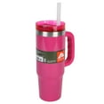 thumbnail image 4 of Ozark Trail 30 oz Tumbler with Handle, Shimmer Fuschia Burst, 4 of 10
