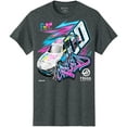 thumbnail image 2 of Men's Haas Factory Team  Heather Charcoal Sheldon Creed Friends of Jaclyn Car T-Shirt, 2 of 3