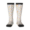 thumbnail image 2 of Lsque Cute Rabbit Printed Crew Socks Men's Women's LightWeight Thin Casual Calf Socks ,Knee High Socks,Cotton Socks, 2 of 9
