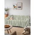 thumbnail image 6 of Green Waves Stripes Couch Cover for Dogs, Vintage Minimalist Lines Texture Washable Sofa Covers Slipcover for Pets Dogs Futon Cover, Couch Recliner Covers, Oversized Chair Slipcover 71"x91", 6 of 9