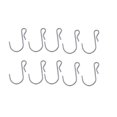 thumbnail image 1 of 20pcs Metal S Type Kitchen Bedroom Hooks Metal Hanging Hooks Storage Racks Carbon Steel Nickel Plated S-shaped Clothes Hangers, 1 of 3