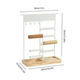 thumbnail image 2 of Jewelry Organizer Stand Necklace Holder Hanging Small Jewelry Display Storage Tree For Bracelets Earrings Rings Watches, 2 of 5