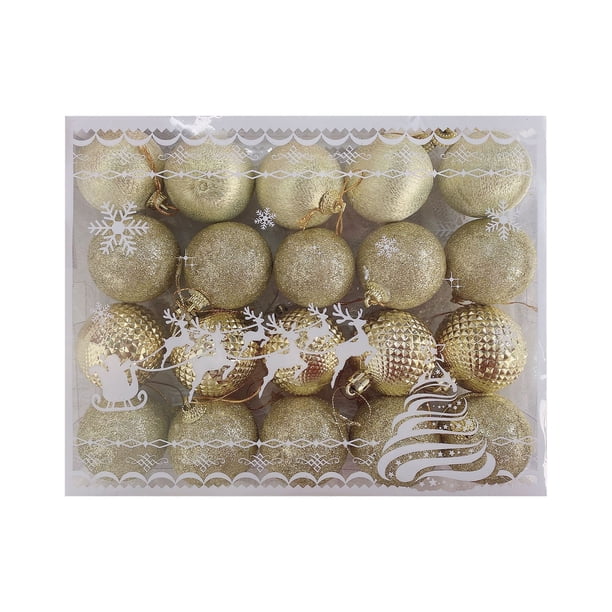 Bola Decorativa Navideña Colgante 5 Cm Xihbxyly
