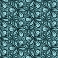 thumbnail image 1 of Ahgly Company Machine Washable Indoor Square Transitional Deep Teal Green Area Rugs, 6' Square, 1 of 1