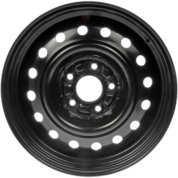 Dorman 939-117 Steel 16" Wheel Rim 16 x 6.5-inch 5-Lug Black, for Specific Nissan Models