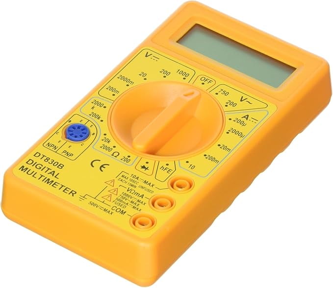 Digital Voltmeter Ammeter Ohmmeter Multimeter Volt AC DC Tester Meter